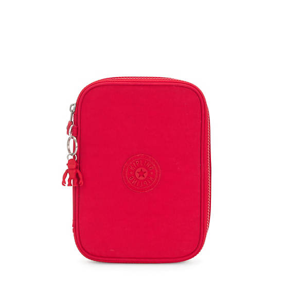 Plecaki Kipling 100 Pens Case Bordowe | PL 1189TC